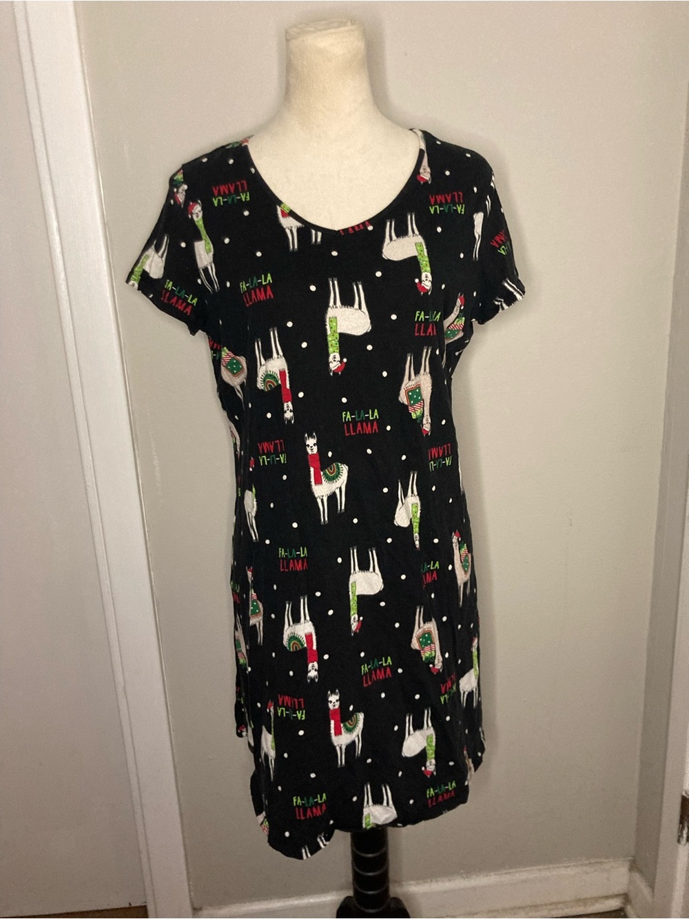 Secret Treasure Fa La La Llama Nightgown